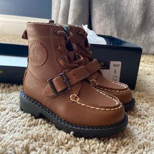 Polo Ralph Lauren toddler boots.